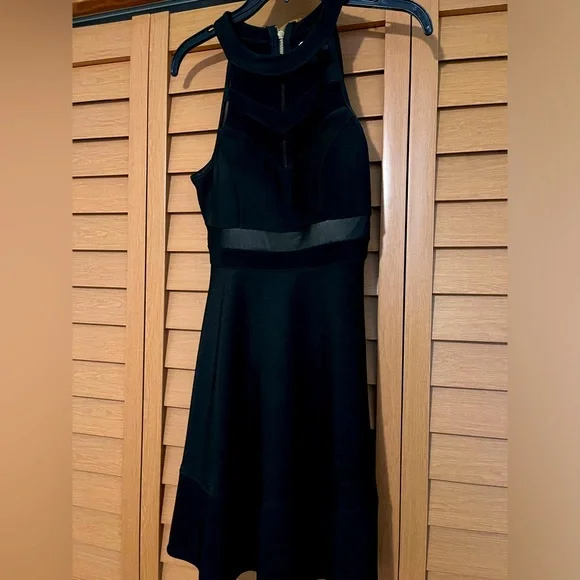 Dresses | Black Dress In Great Condition Gold Zipper In Back | Poshmark